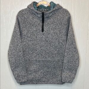 Departwest Quarter Zip Hooded Sweatshirt 8